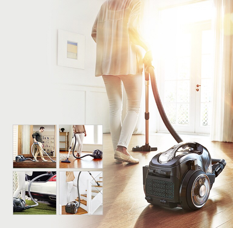 Freedom to Clean Anywhere (Various Usage)